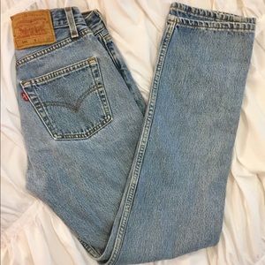 Levi’s 501 light was jeans